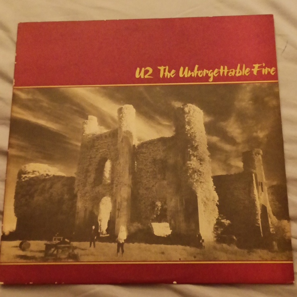 U2 The Unforgettable Fire Album Vintage 1984